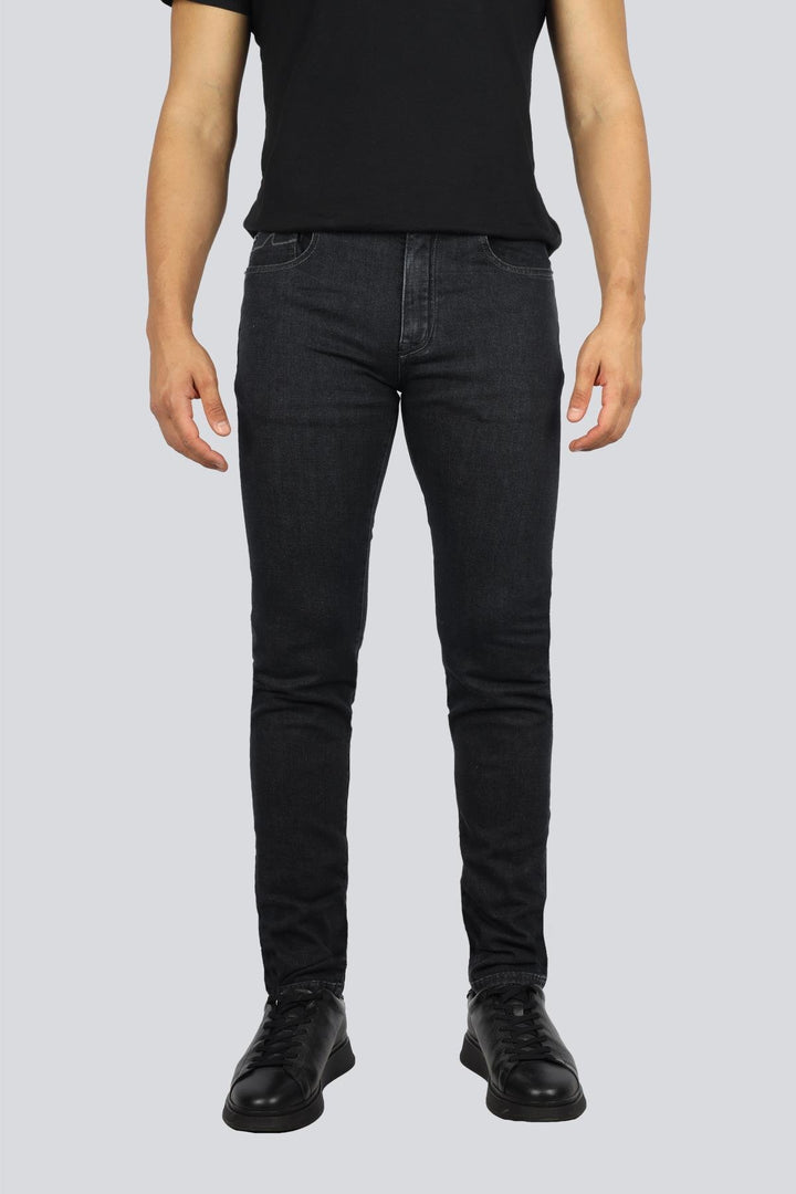 Vaqueros elásticos de Paul &amp; Shark en algodón orgánico: Gris oscuro