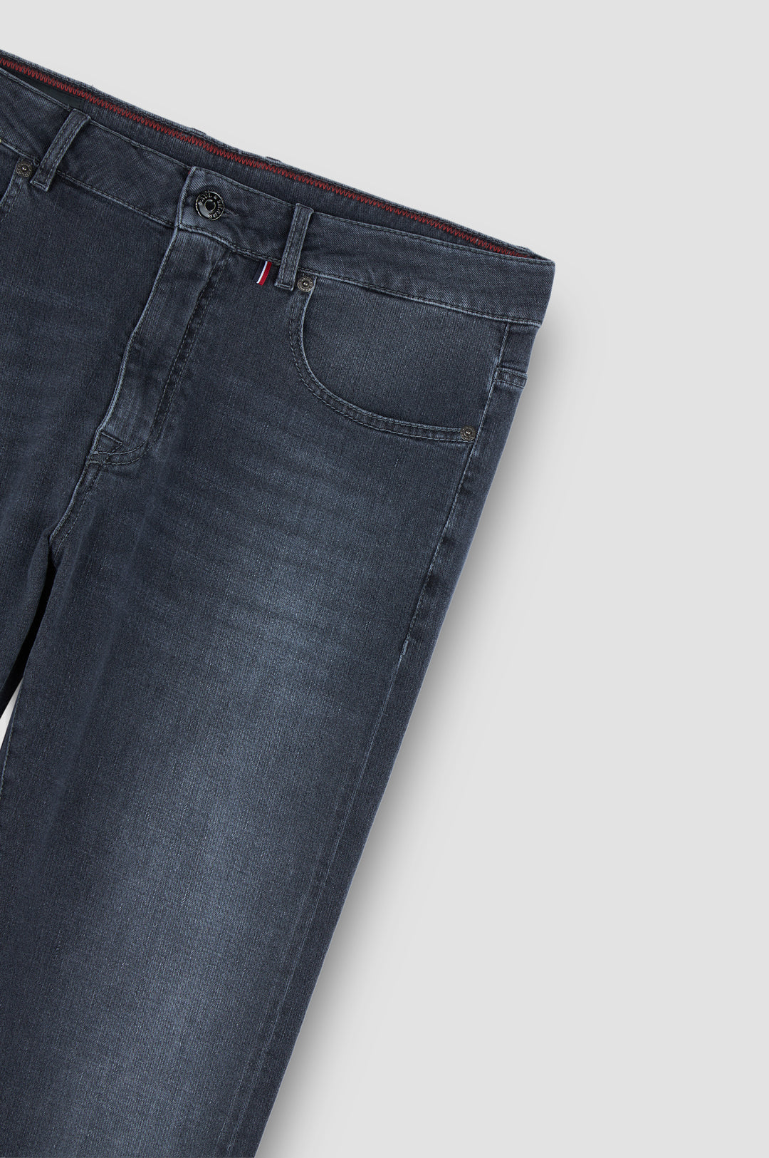 Paul &amp; Shark Stretch-Jeans aus Bio-Baumwolle: Medium Grey – alternative Ansicht