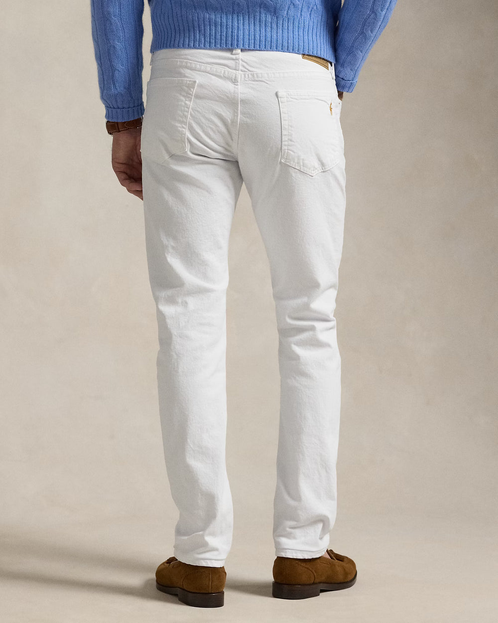 Jean stretch Ralph Lauren Sullivan Slim Polo Pony: Blanc – autre vue