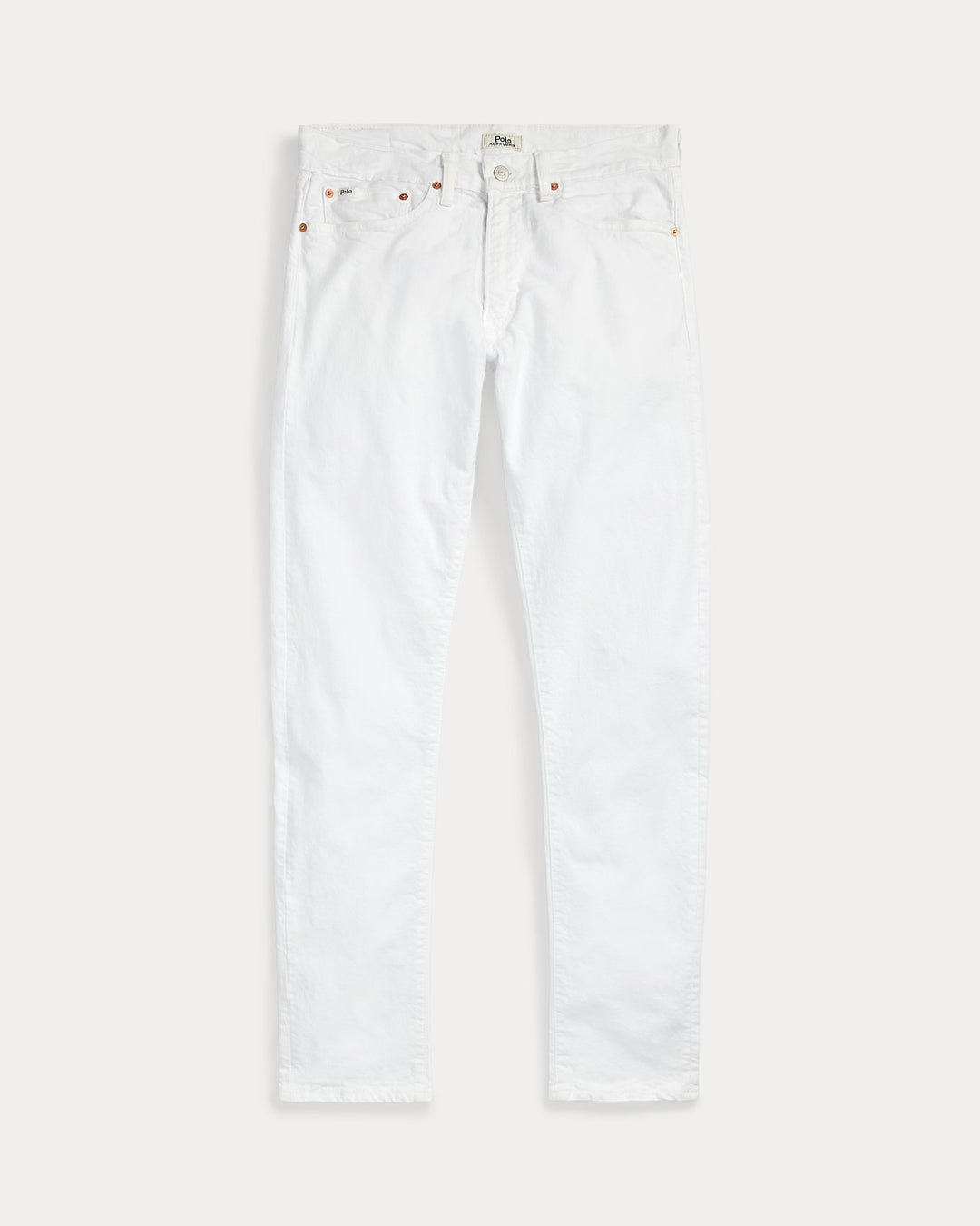 Τζιν Ralph Lauren Sullivan Slim με Polo Pony: Λευκό – φωτογραφία lifestyle