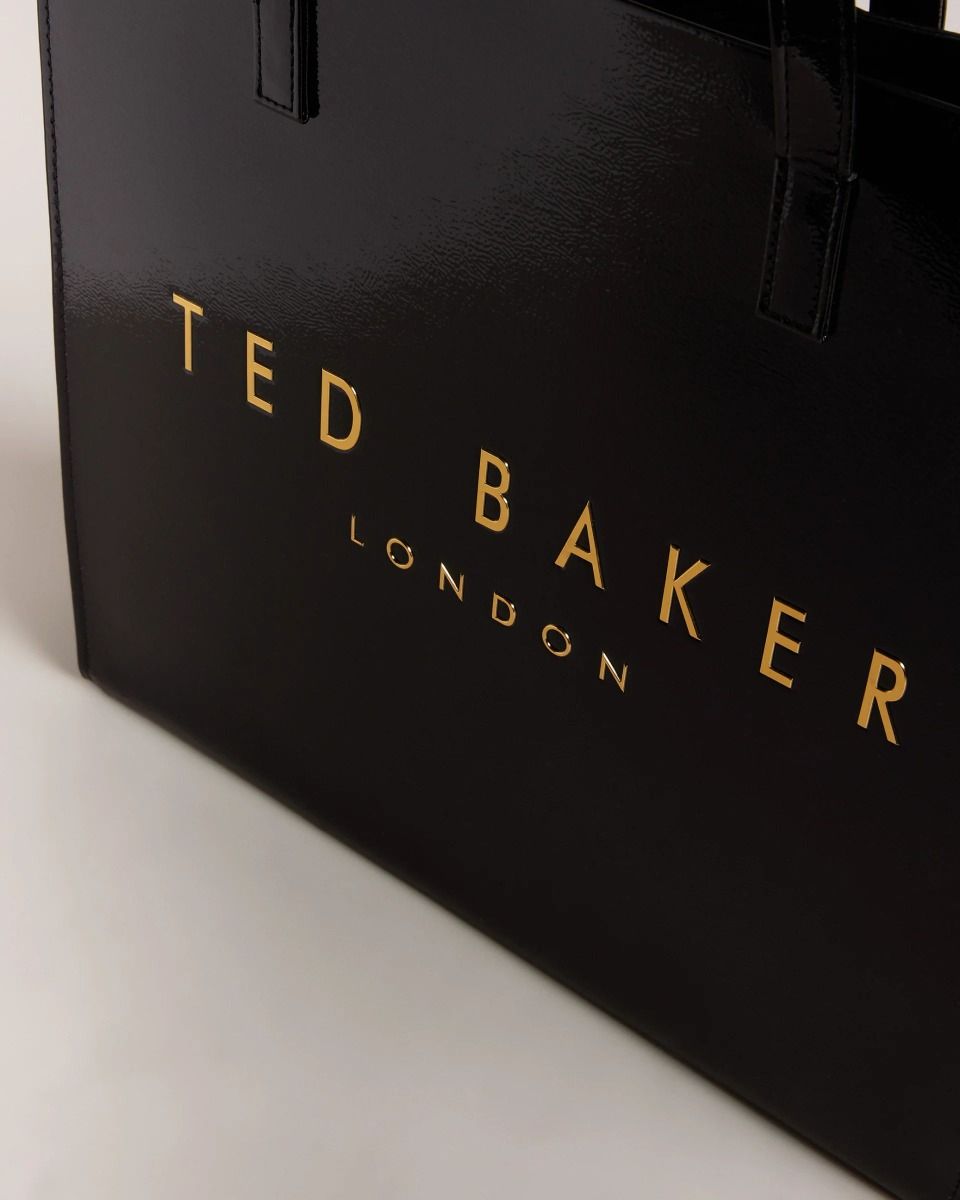 Ted Baker Crinkon Μεγάλη Τσάντα | Μαύρο