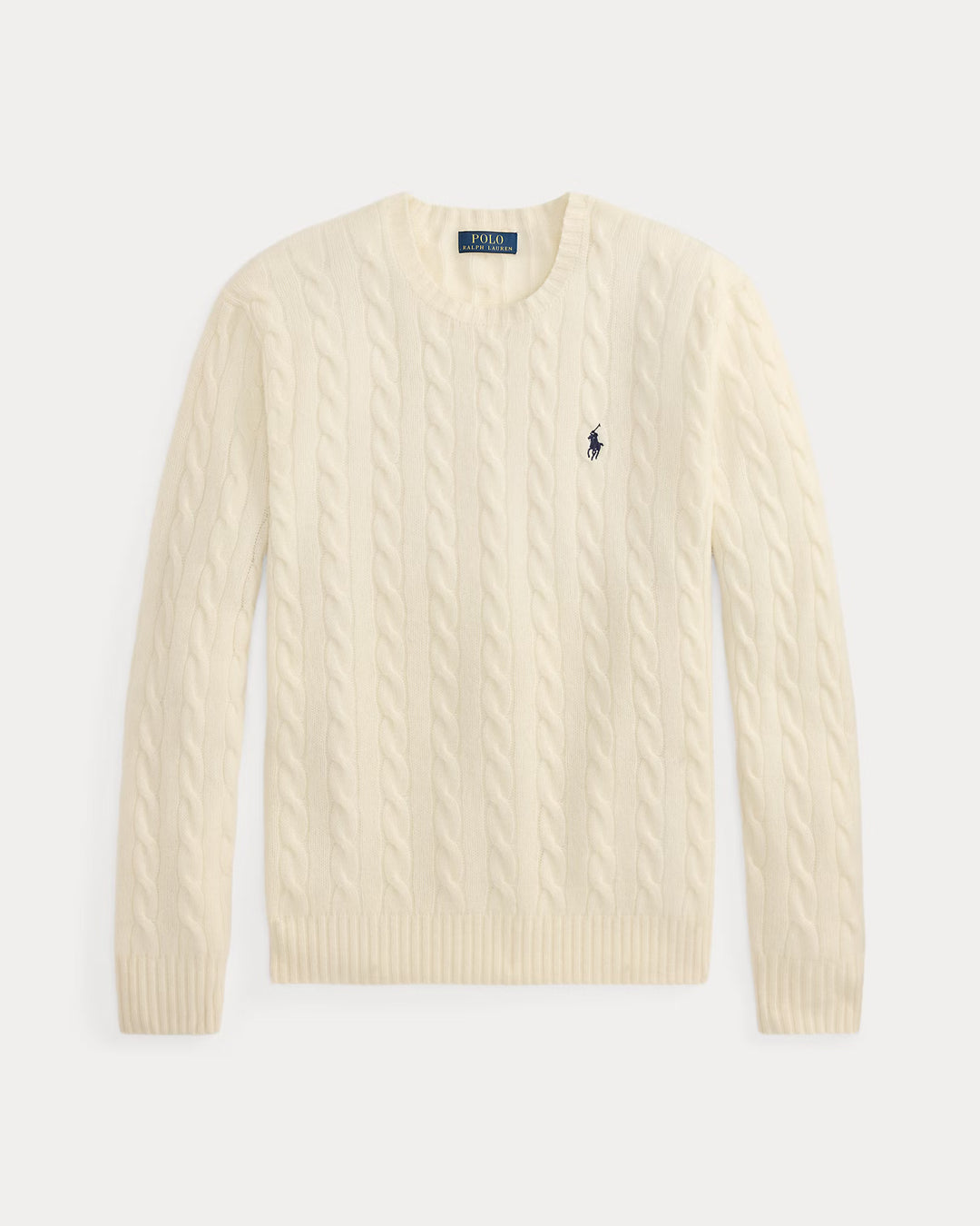 Ralph Lauren Cable-Knit Wool-Cashmere Jumper in Cream – product view 04
