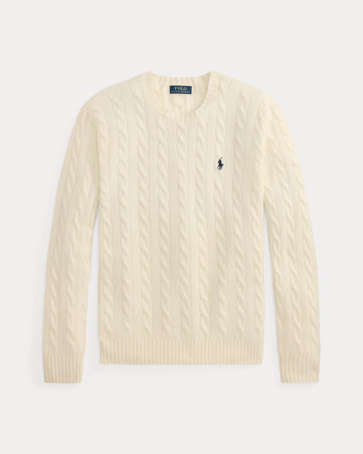 Ralph Lauren Cable-Knit Wool-Cashmere Jumper in Cream – product view 04