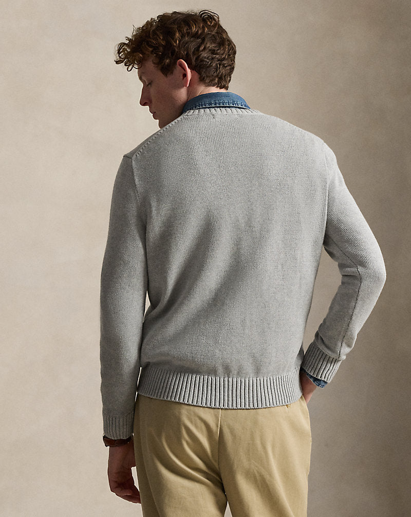 Pull en coton à col rond Ralph Lauren | Andover Heather, vue 1