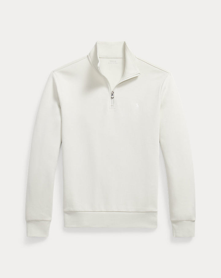Φούτερ Διπλής Πλέξης με Φερμουάρ 1/4 Ralph Lauren | Stone Pebble, όψη 1