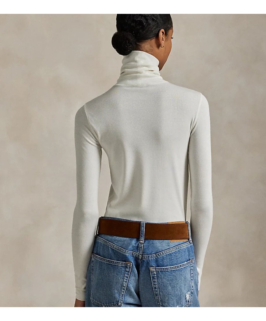 Ralph Lauren Maglia dolcevita donna in tessuto elasticizzato | Nevis – immagine del prodotto 02