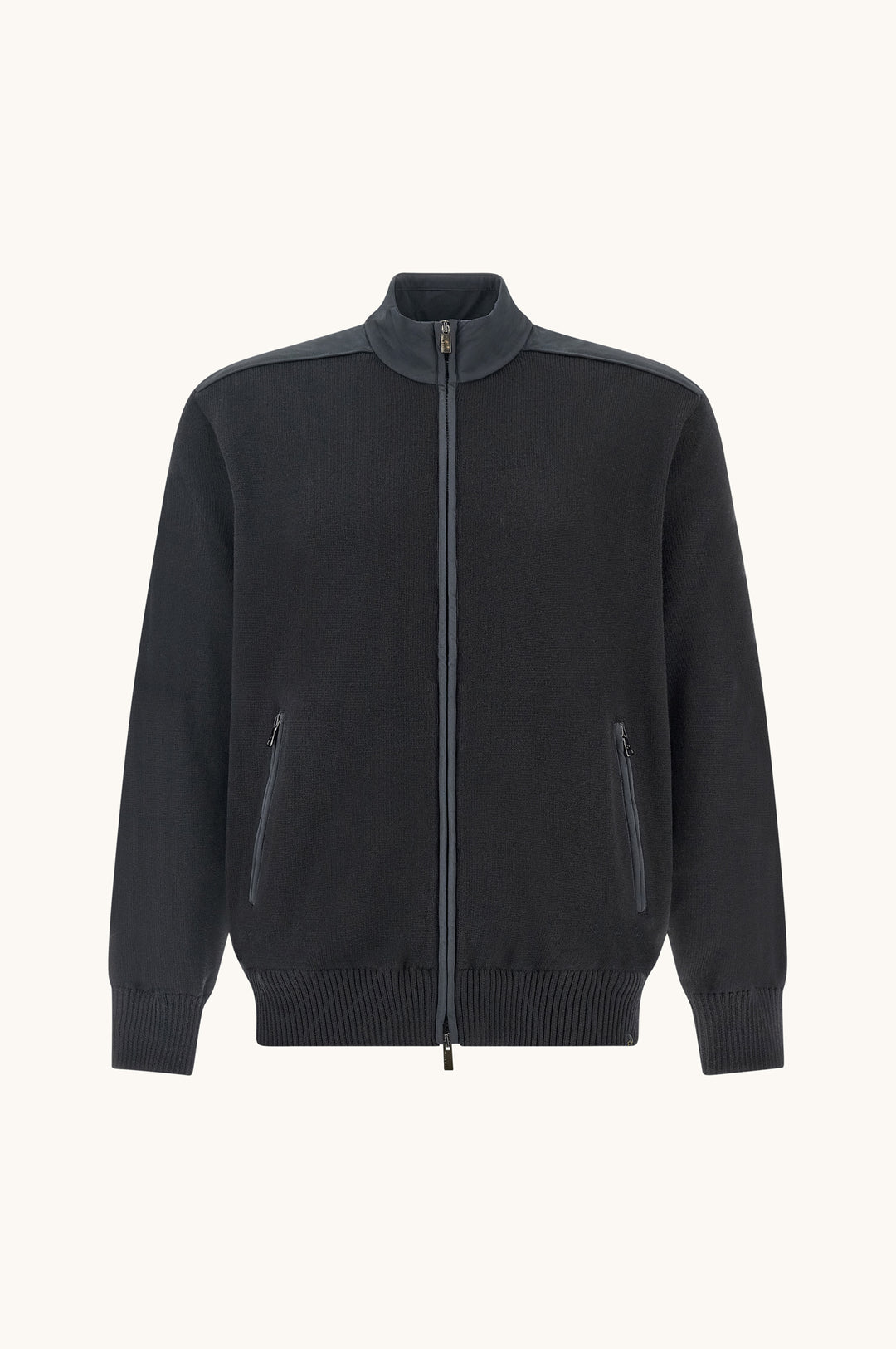 Paul & Shark Soft Cool Touch 羊毛拉链开衫配 Typhoon® RE-4X4 Stretch，黑色