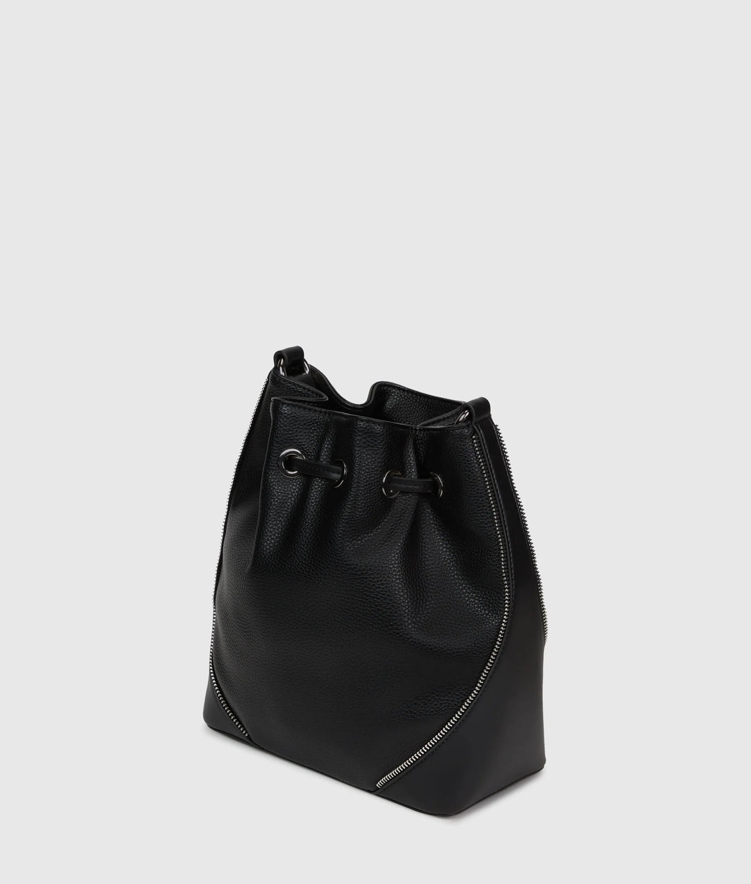 Karl Lagerfeld Rebel Bucket Τσάντα – Μαύρο – εναλλακτική όψη 5