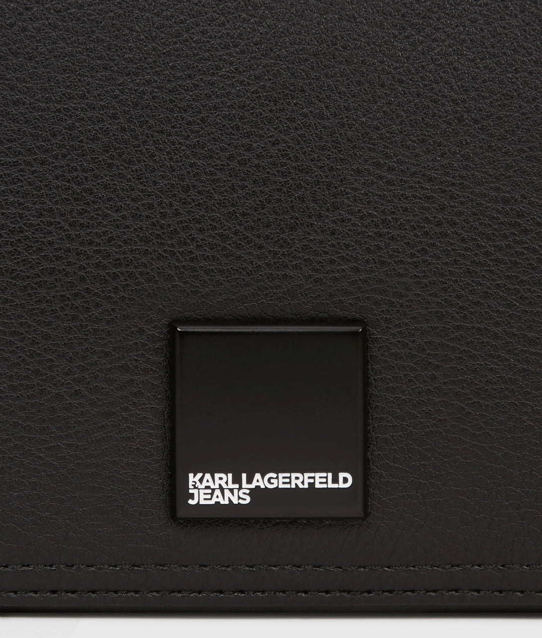 Karl Lagerfeld Box Logo Camera Τσάντα – Μαύρο – εναλλακτική όψη 5