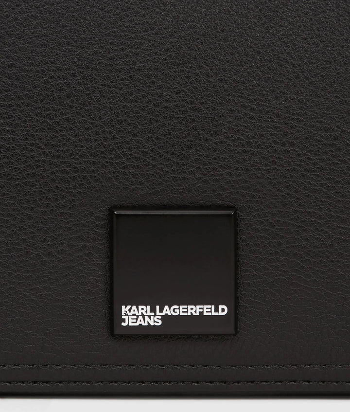 Karl Lagerfeld Box Logo Camera Τσάντα – Μαύρο – εναλλακτική όψη 5