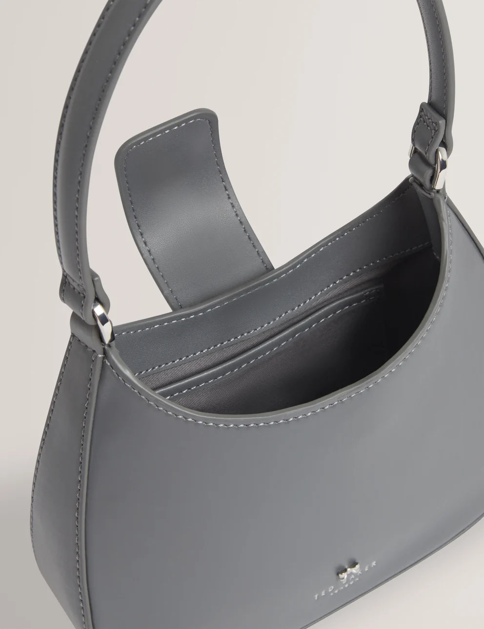 Ted Baker Curla Schultertasche | Dunkelgrau – alternative Ansicht 3