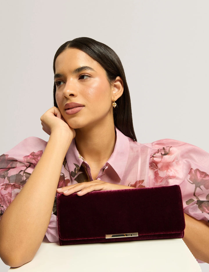 Ted Baker Maroah 晚宴包 | 深红色 – 其他视图 2