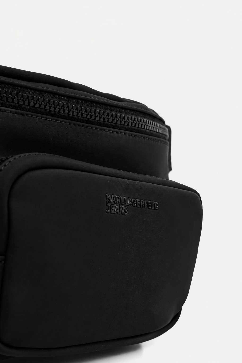 Karl Lagerfeld Coated Bumbag, Μαύρο - εναλλακτική όψη 3