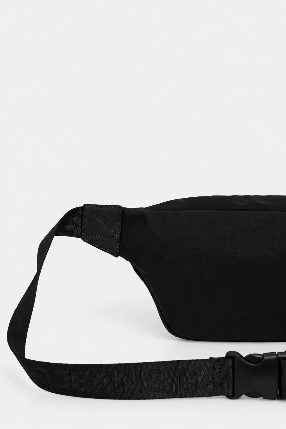 Karl Lagerfeld Coated Bumbag, Μαύρο - εναλλακτική όψη