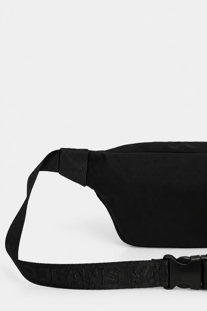 Karl Lagerfeld Coated Bumbag, Μαύρο - εναλλακτική όψη