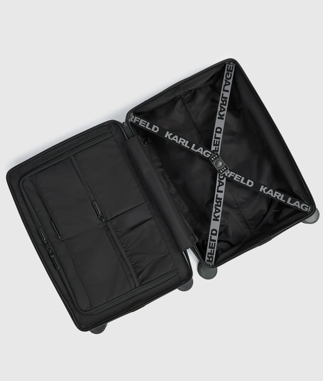 Karl Lagerfeld Trolley Essential, Nero - vista alternativa 3