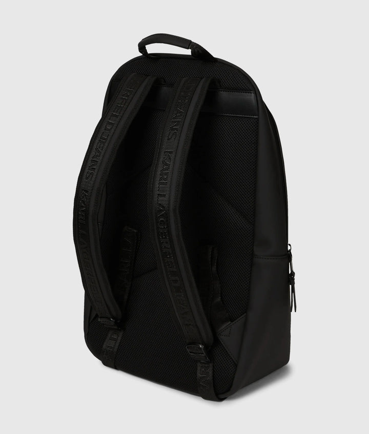 Karl Lagerfeld Zaino Coated Technical Leather, Nero - vista alternativa 2