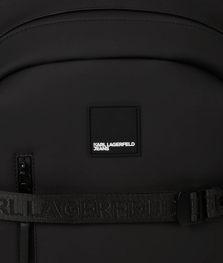 Karl Lagerfeld Zaino Coated Technical Leather, Nero - vista alternativa 4