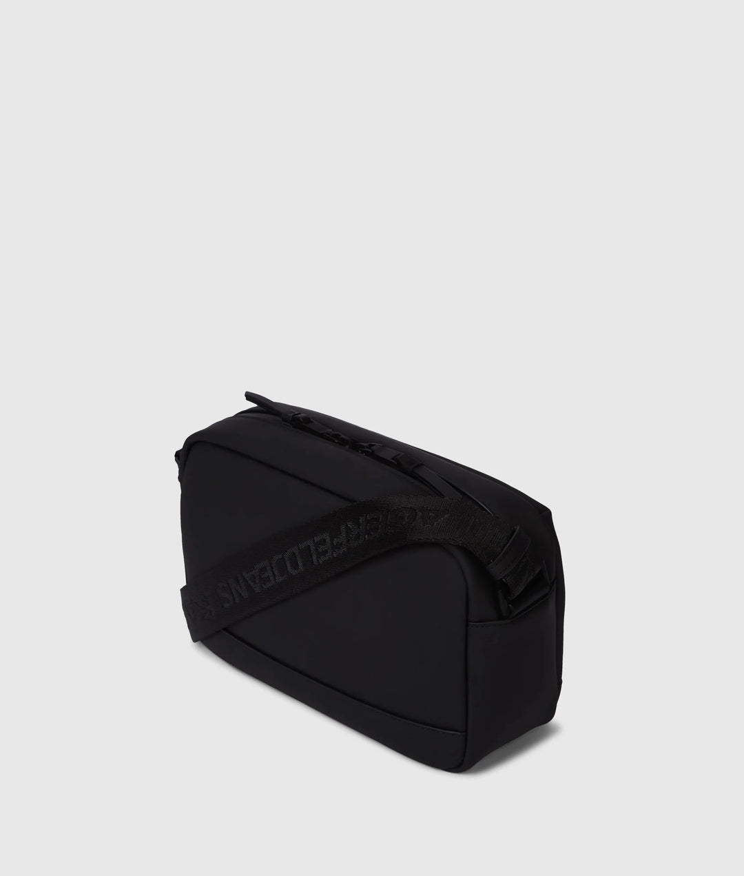 Karl Lagerfeld Borsa Crossbody Coated Technical Leather, Nero - vista alternativa 2