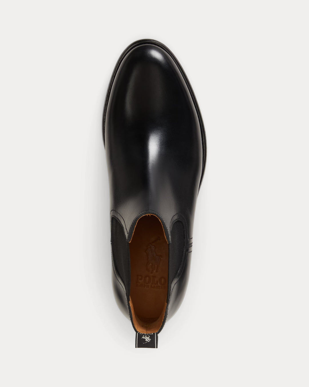 Ralph Lauren Herren Owen Chelsea Boot aus Leder in Schwarz – alternative Ansicht