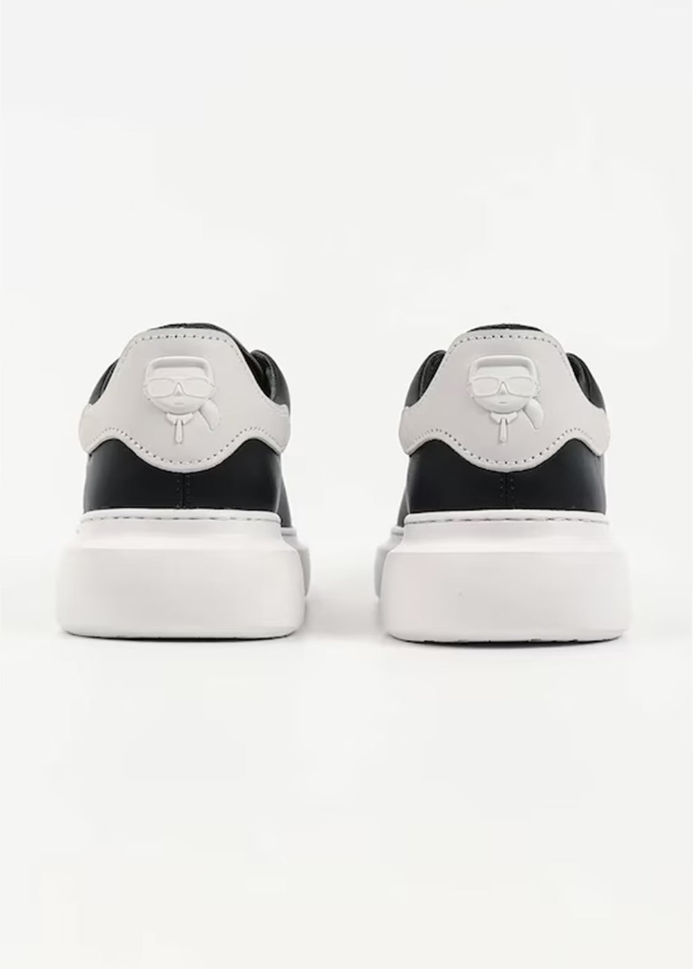 Karl Lagerfeld سنيكرز Kore Karl NFT Relief, أسود/أبيض - منظر بديل