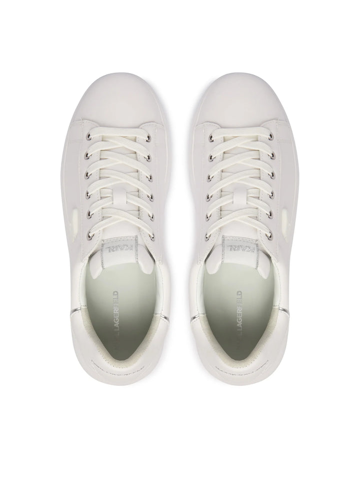 Karl Lagerfeld Kapri NFT Relief Lo Lace Sneakers, Λευκό - εναλλακτική όψη 5