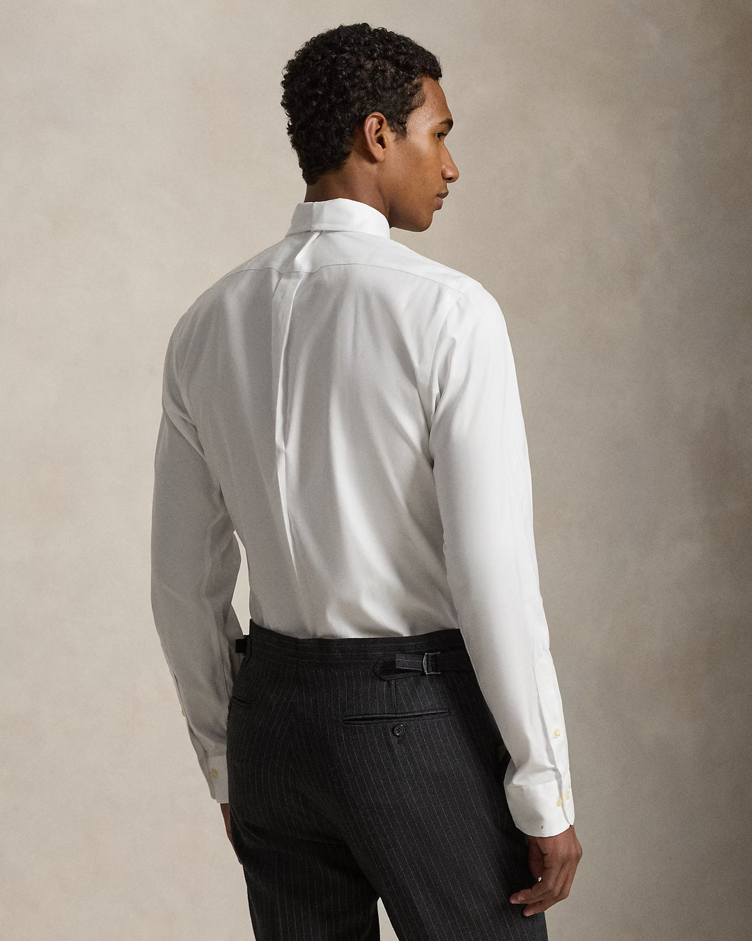 Ralph Lauren Ανδρικό Oxford Πουκάμισο Custom Fit: Λευκό – εναλλακτική όψη