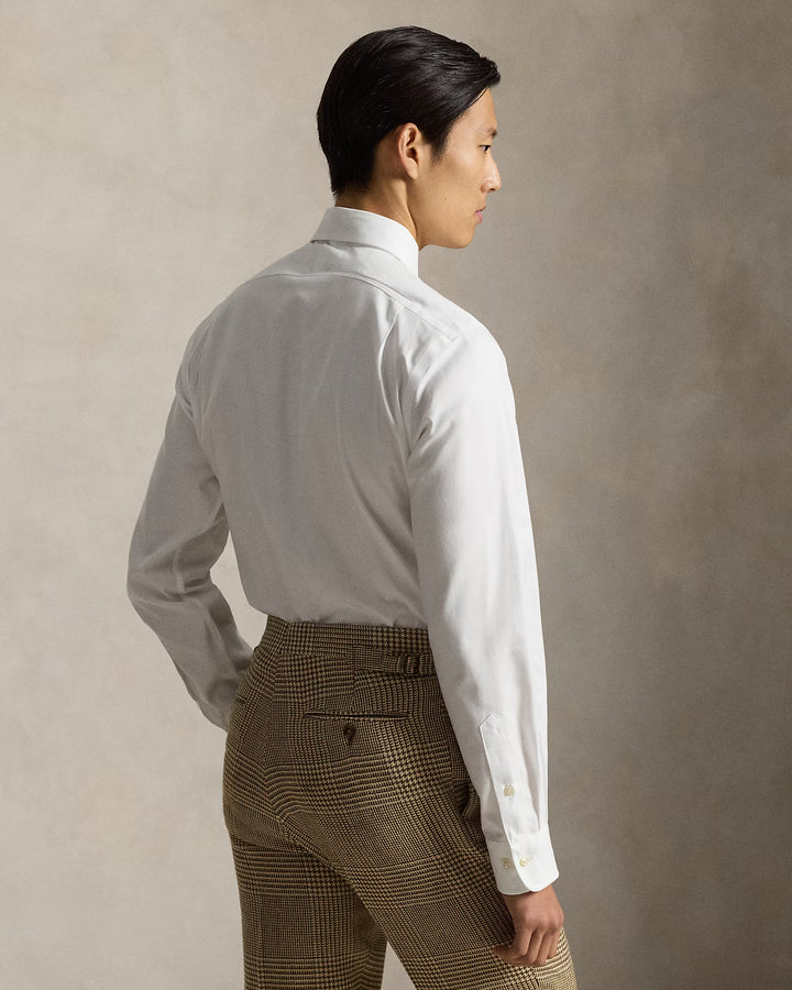Ralph Lauren Ανδρικό Custom Fit Textured Πουκάμισο: Λευκό – εναλλακτική όψη