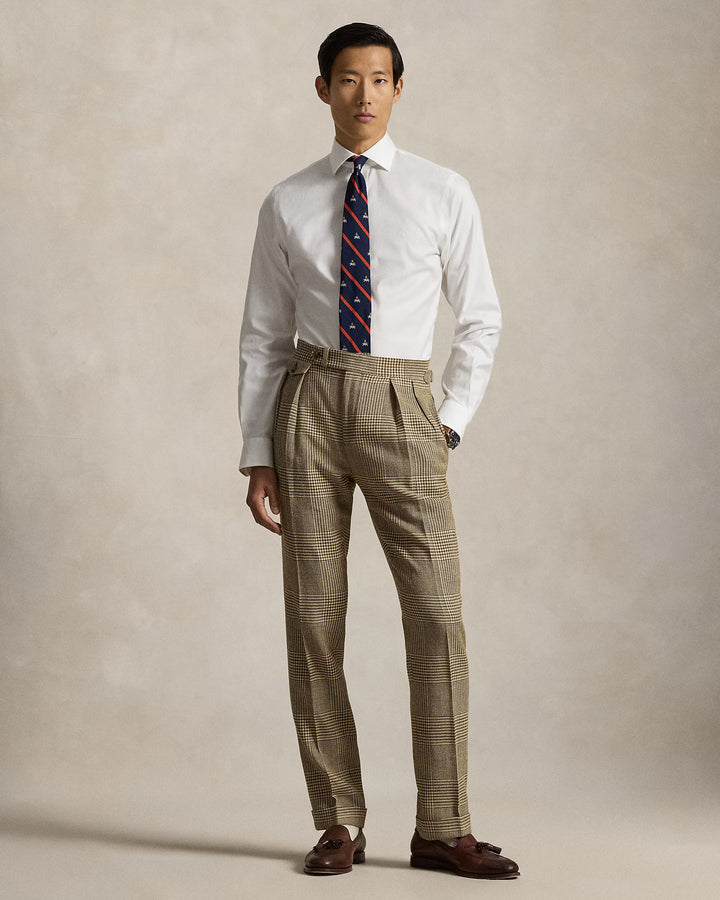 Ralph Lauren Ανδρικό Custom Fit Textured Πουκάμισο: Λευκό – εναλλακτική όψη