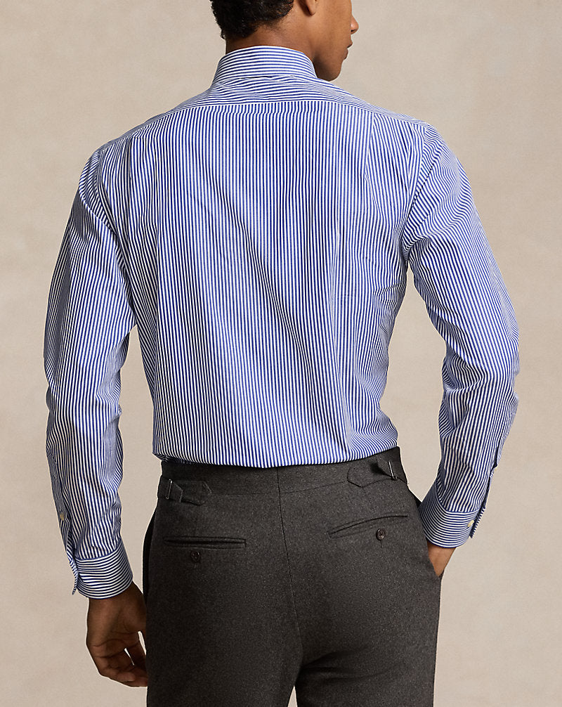 Custom Fit Popeline-Hemd Ralph Lauren | Royalblau/Weiß, Ansicht 1