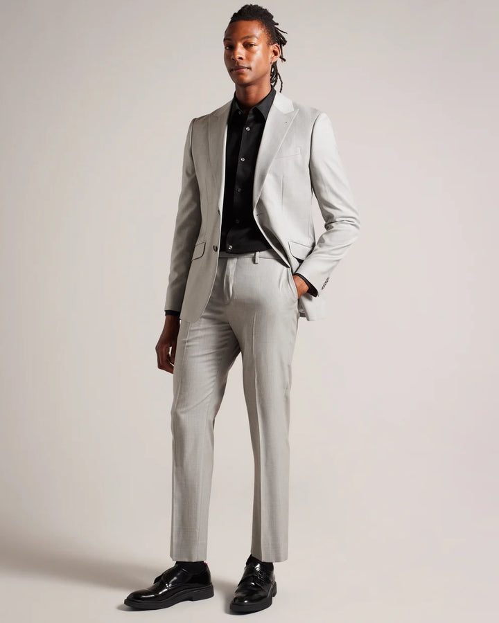 Ted Baker Lecce Υποκάμισο με Ρίγα με Υφή | Μαύρο