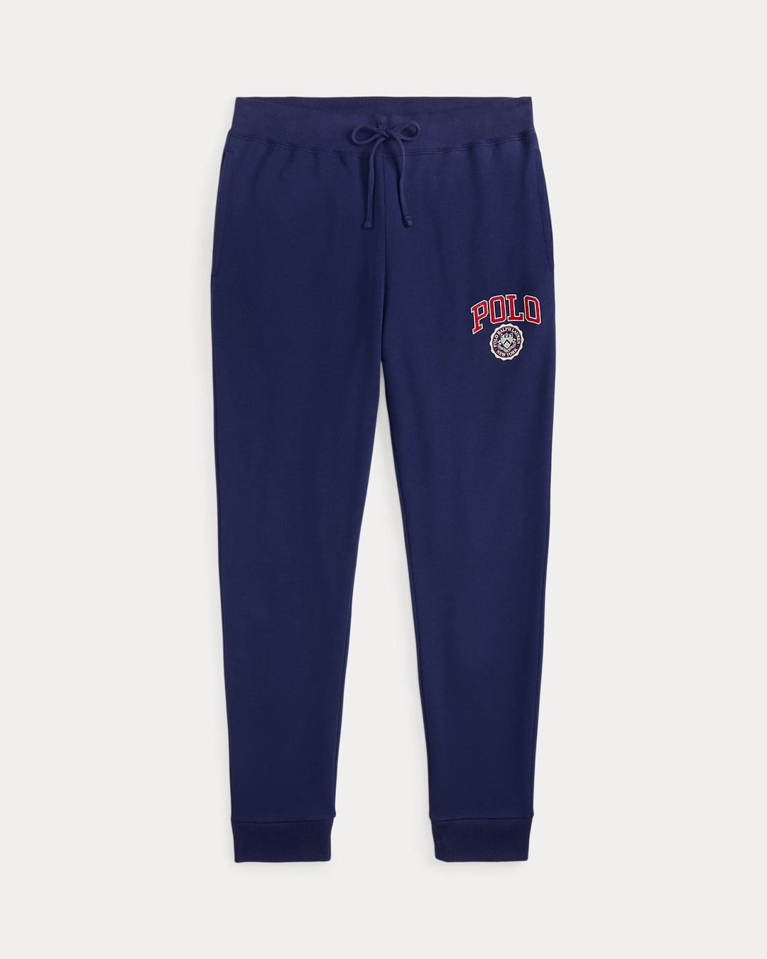 Ralph Lauren Logo Fleece Jogging Bottoms in Newport Navy – product view 04