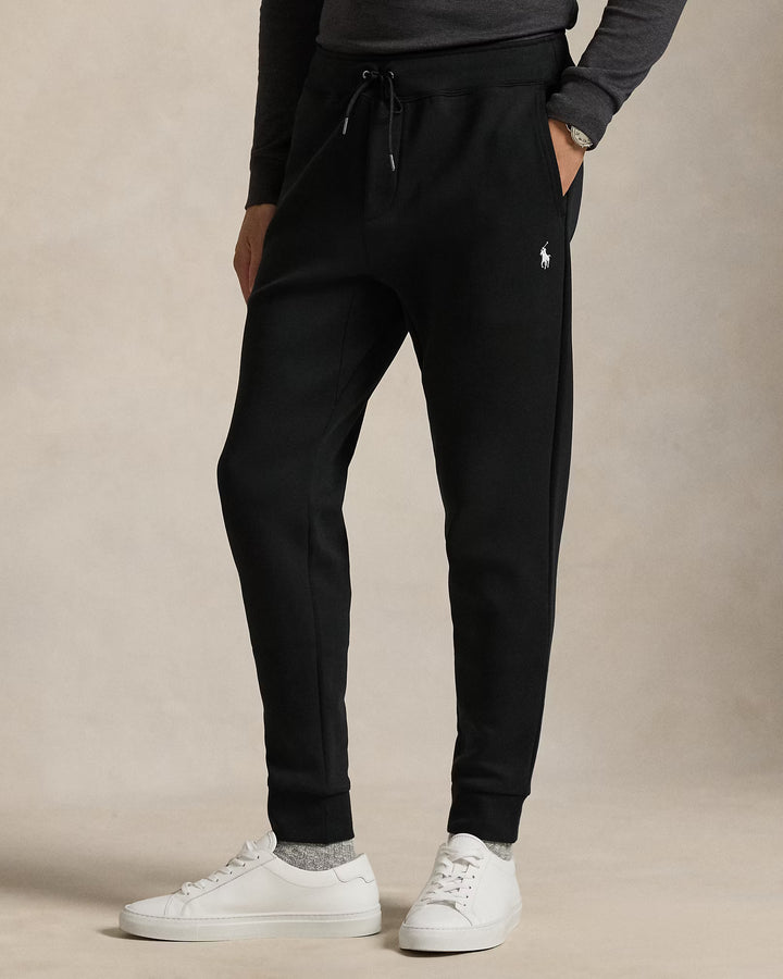 Ralph Lauren Pantalon de jogging en double maille | Noir – vue du produit 01
