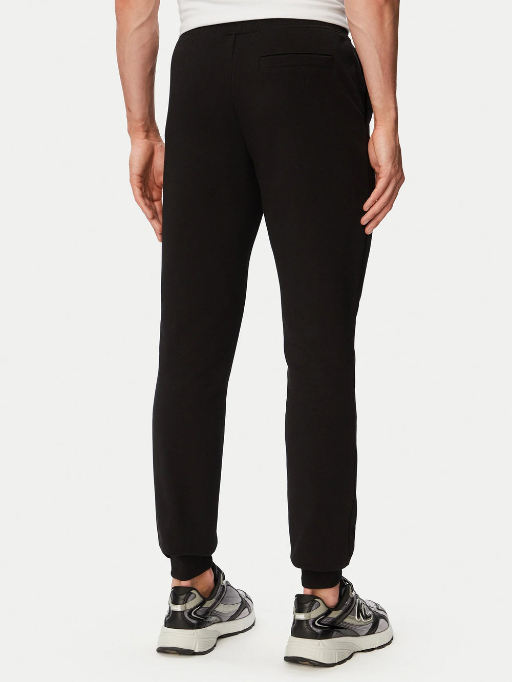 Karl Lagerfeld Monogram Slim Fit 运动裤, 黑色 - 其他视图
