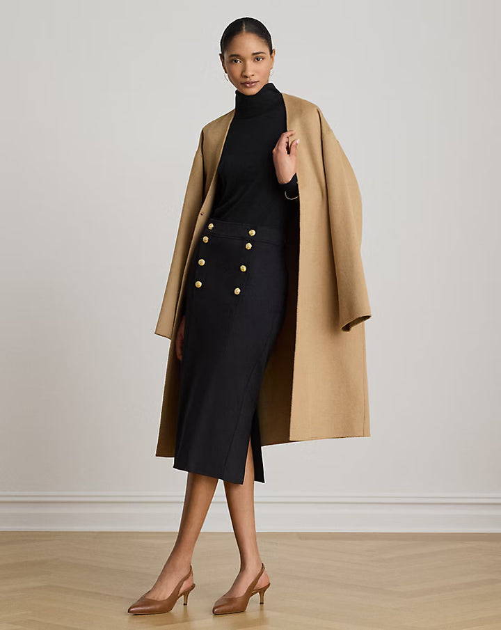 Lauren Ralph Lauren Sailor 铅笔裙，黑色 – 其他角度