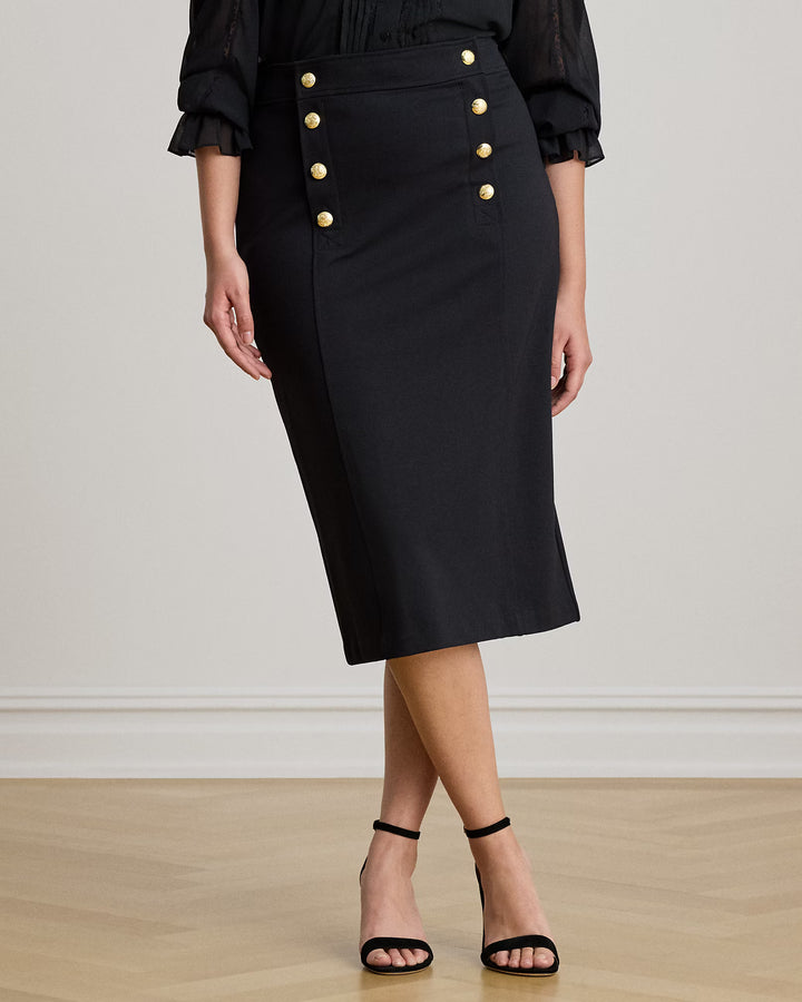 Lauren Ralph Lauren Sailor 铅笔裙，黑色 – 其他角度