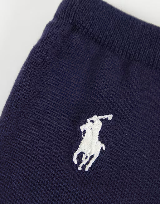 Ralph Lauren Calze donna confezione da 3 paia | Bianco/Blu navy/Grigio – immagine del prodotto 04