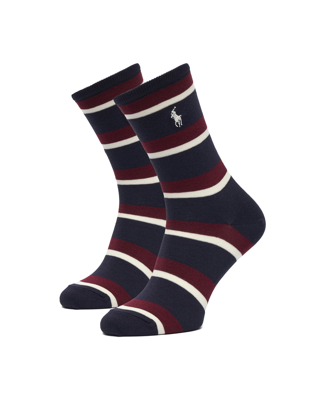 Ralph Lauren Calze donna Polo Bear confezione da 3 paia | Blu navy/Avorio – immagine del prodotto 02