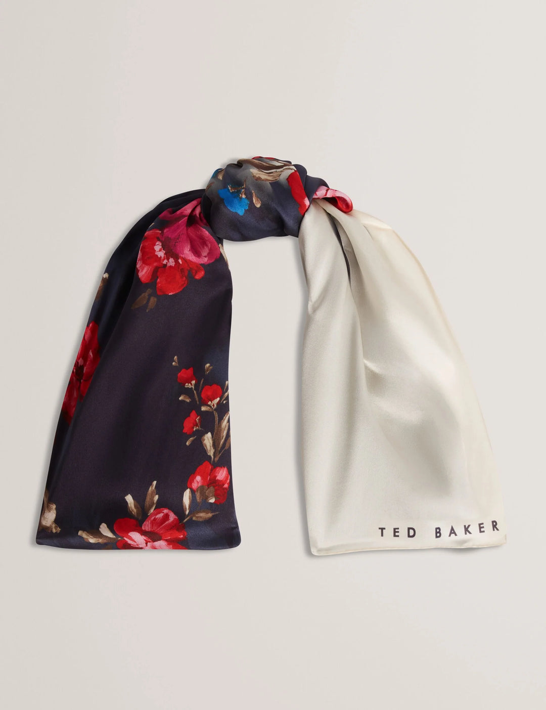 Ted Baker Teiaah Long Foulard en Soie | Marine