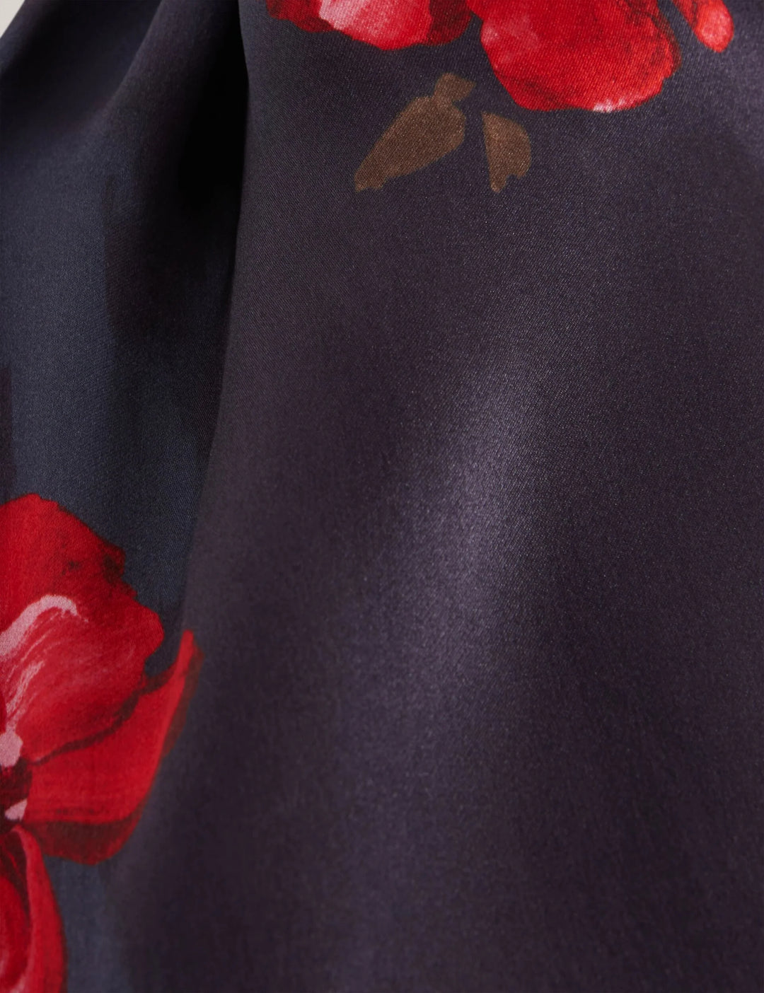 Ted Baker Teiaah 长款真丝围巾 | 海军蓝 – 其他视图 3