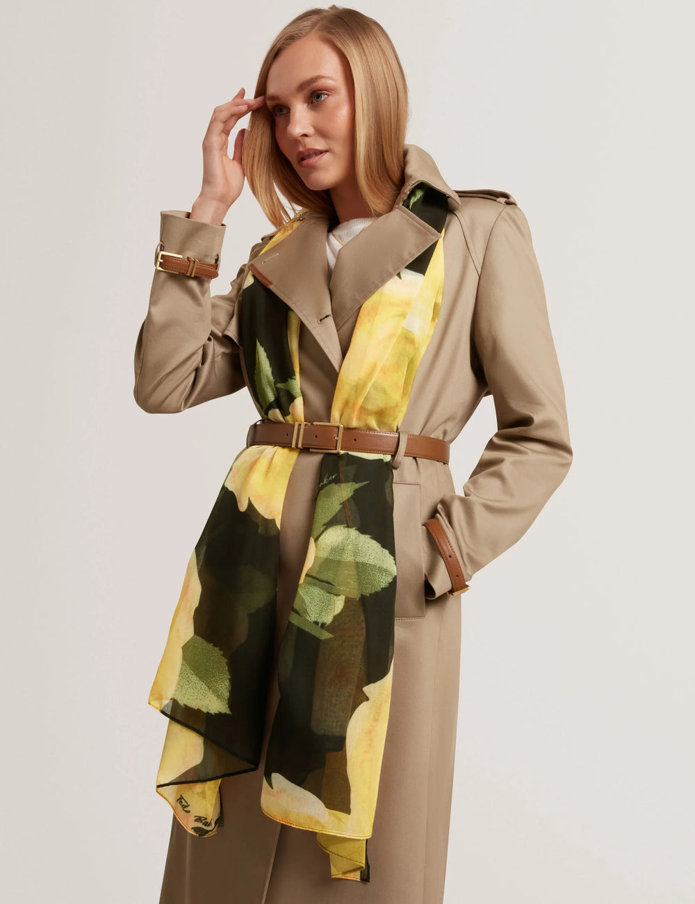 Ted Baker Lilaz Foulard | Noir – vue alternative 2