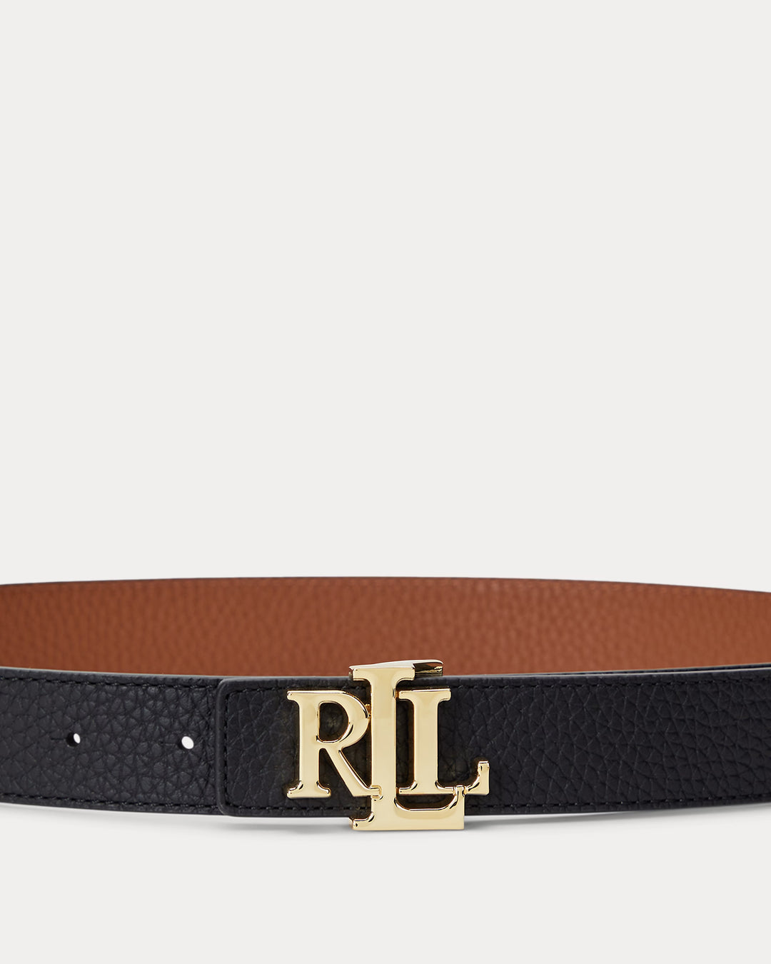 Lauren Ralph Lauren Αναστρέψιμη Δερμάτινη Ζώνη 2.5 cm – εναλλακτική όψη