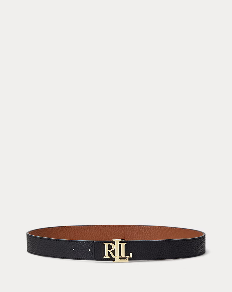 Lauren Ralph Lauren Αναστρέψιμη Δερμάτινη Ζώνη 2.5 cm