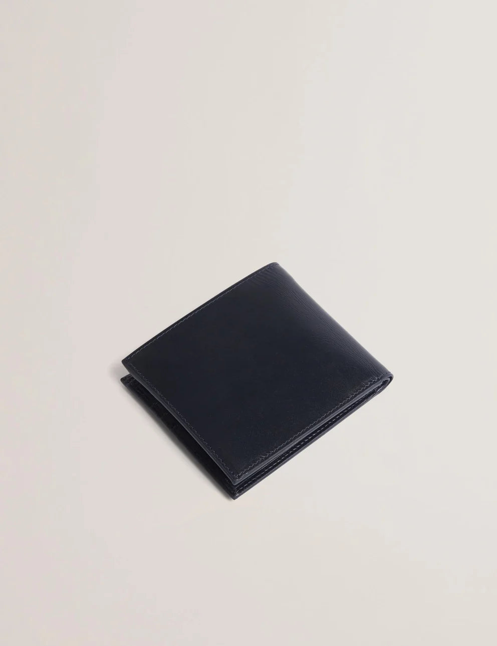 Ted Baker Prugs Portafoglio in Pelle con Portamonete | Blu Navy – vista alternativa 4