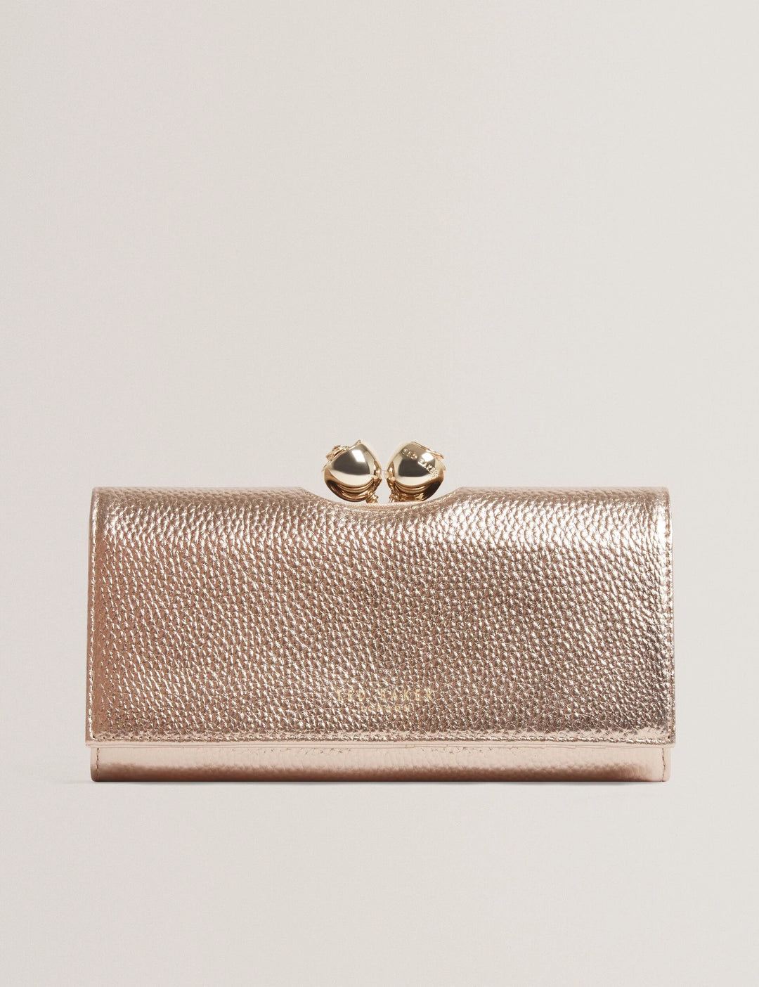Ted Baker Roosali Grand Portefeuille en Cuir | Doré