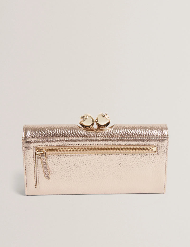 Ted Baker Roosali 大号皮革钱包 | 金色 – 其他视图 4