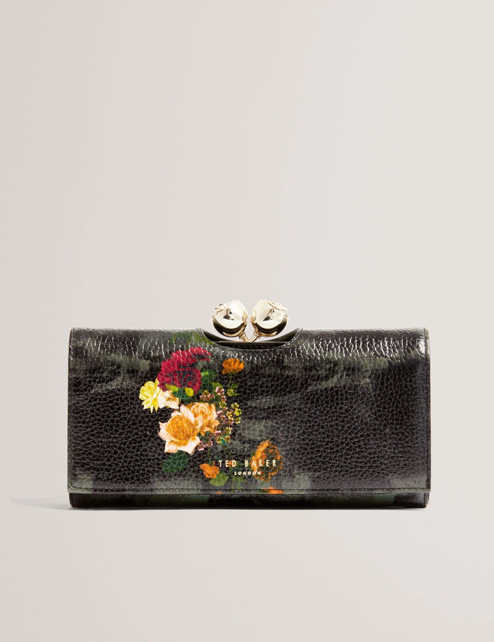 Ted Baker Liieeah Portefeuille Bifold en Cuir | Noir