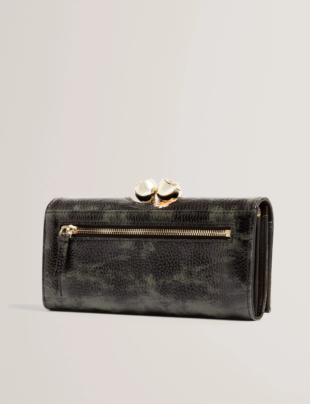 Ted Baker Liieeah Portefeuille Bifold en Cuir | Noir – vue alternative 3