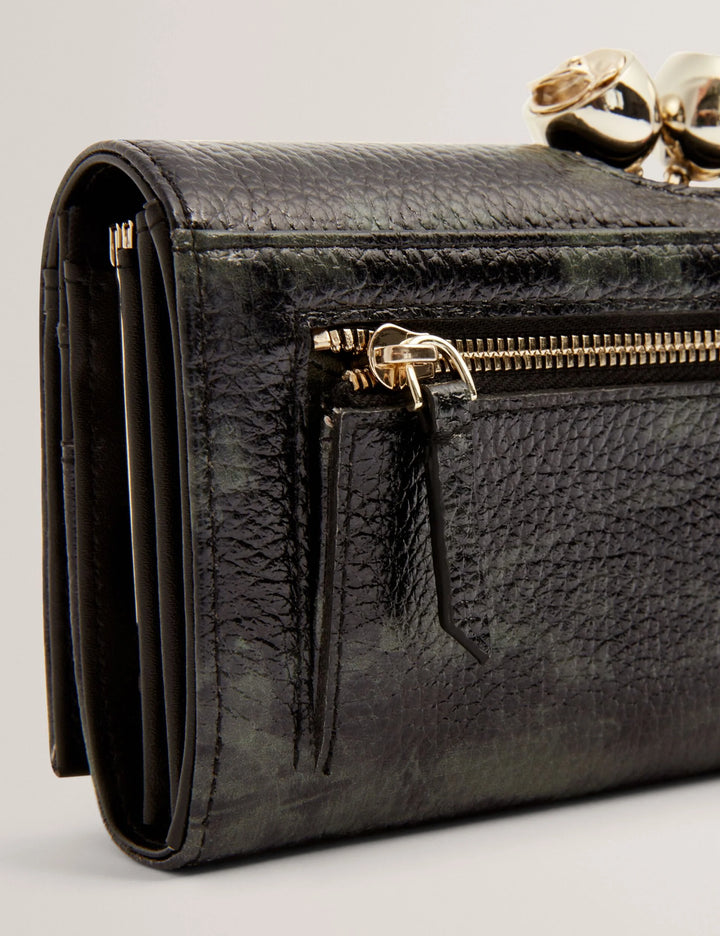 Ted Baker Liieeah Portefeuille Bifold en Cuir | Noir – vue alternative 4