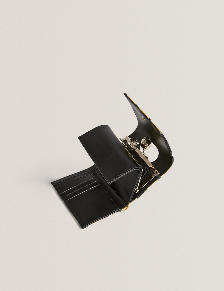 Ted Baker Albo 皮革三折钱包 | 黑色 – 其他视图 2